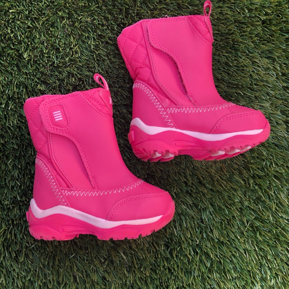 Lands End Snow Boots, Pink, size 5